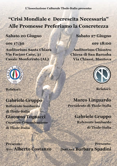 Conferenze 20 e 27 giugno